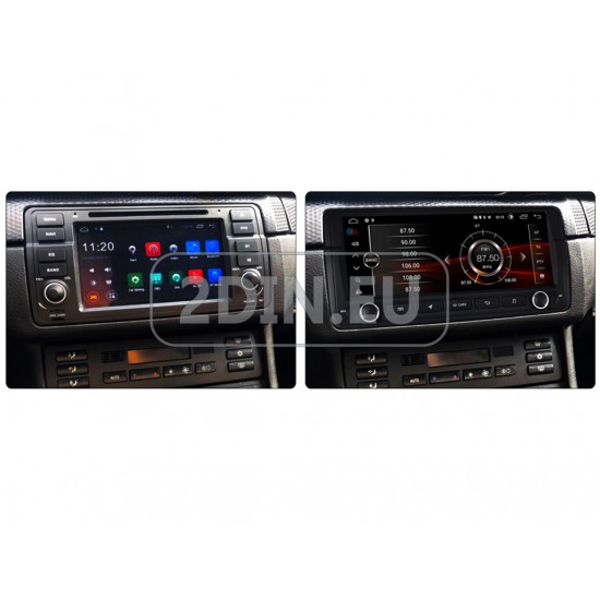 BMW E46 - 8.8" МУЛТИМЕДИЯ / Навигация CPU:8-CORE, android 16 + DSP + CARPLAY + SIM